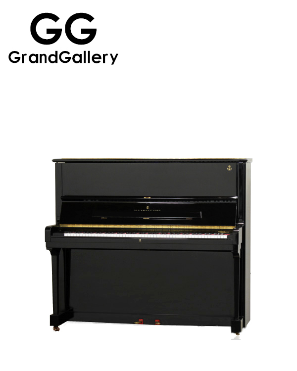 STEINWAY&SONS施坦威 K132黑色立式钢琴