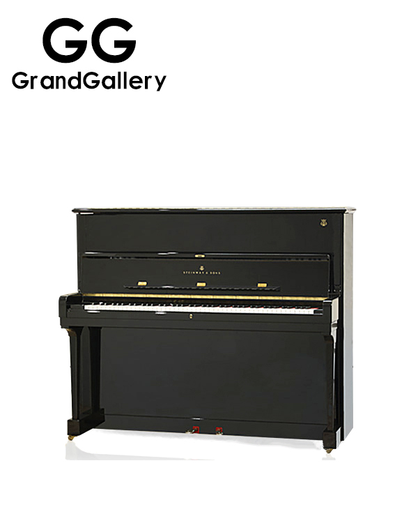 STEINWAY&SONS施坦威 V-125黑色立式钢琴