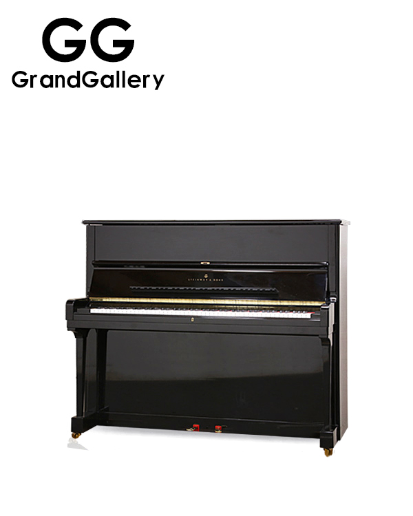 STEINWAY&SONS施坦威 V-125黑色立式钢琴1996年造