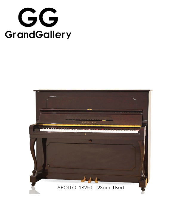APOLLO/阿波罗SR250黑红木（浓葡萄酒红）立式钢琴1989年造