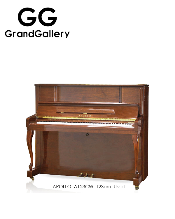 APOLLO/阿波罗 A123CW木纹色立式钢琴2007年造