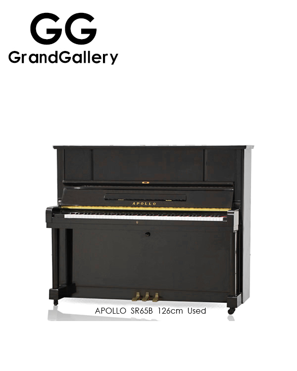 APOLLO/阿波罗 SR65B黑色立式钢琴SSS滑动软件系统1986年造