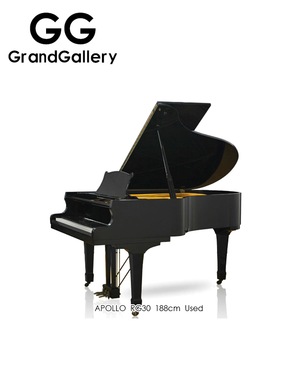 APOLLO/阿波罗 RG30黑色三角钢琴德国制的慢弦1993年造