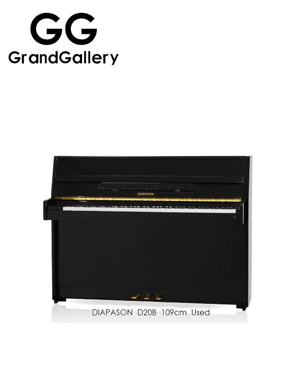 DIAPASON/迪亚帕森 D20B黑色立式钢琴性价比高 日本1991年造