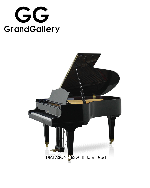 DIAPASON/迪亚帕森 183G黑色三角钢琴性价比高 日本1988年造