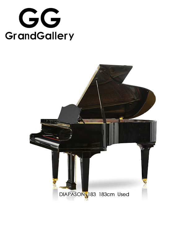 DIAPASON/迪亚帕森 183黑色三角钢琴性价比高 日本1959年造