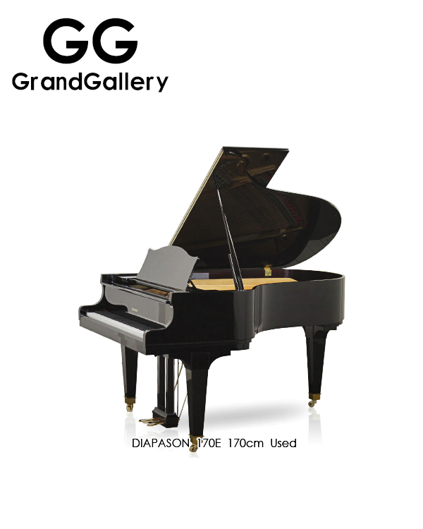DIAPASON/迪亚帕森 170E黑色三角钢琴性价比高 日本1976年造