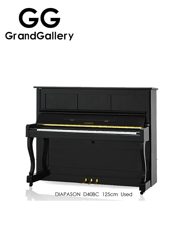 DIAPASON/迪亚帕森 D40BC黑色立式钢琴性价比高 日本1994年造