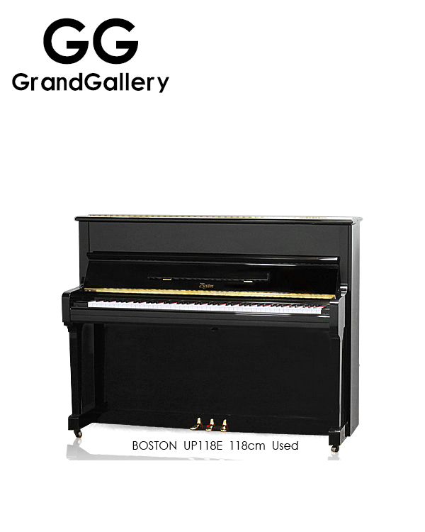 BOSTON/波士顿 UP118E 黑色立式钢琴性价比高 日本1998年造