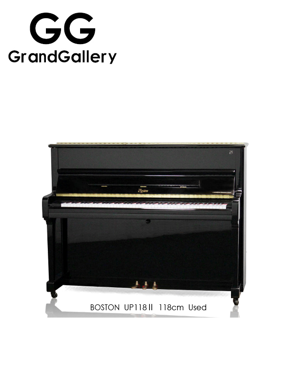 BOSTON/波士顿 UP118II黑色立式钢琴性价比高 日本2008年造