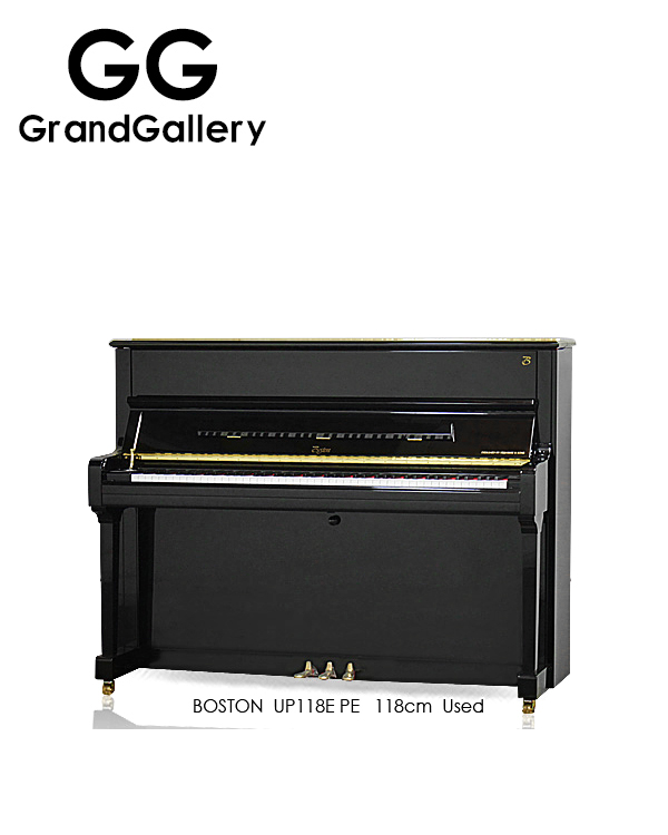 BOSTON/波士顿 UP118E PE黑色立式钢琴性价比高 日本2012年造