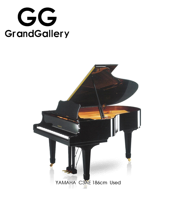 YAMAHA/雅马哈 C3AE黑色三角钢琴性价比高 日本2003年造比较新的