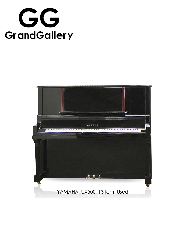 YAMAHA/雅马哈 UX500黑色立式钢琴X支柱性价比高 日本1996制造