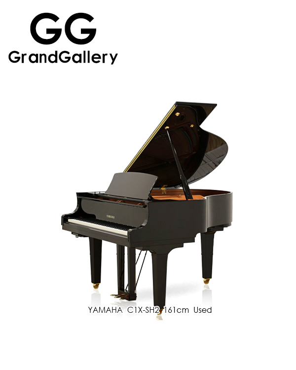 YAMAHA/雅马哈 C1X-SH2黑色三角钢琴性价比高 日本2018年造比较新