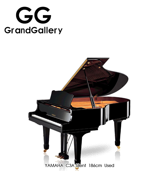 YAMAHA/雅马哈 C3ASilent黑色三角钢琴性价比高 2007年造比较新的