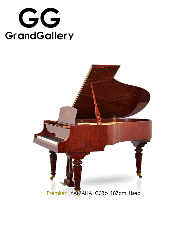 YAMAHA/雅马哈 C3Bb酒红色三角钢琴性价比高 2001年造比较新的