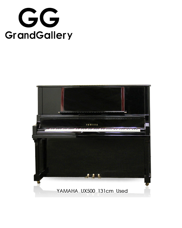 YAMAHA/雅马哈 UX500黑色立式钢琴X支柱性价比高 日本1986制造