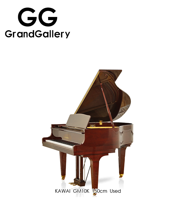 日本原装KAWAI/卡瓦伊GM10K木纹色三角钢琴性价比高 2008年高端