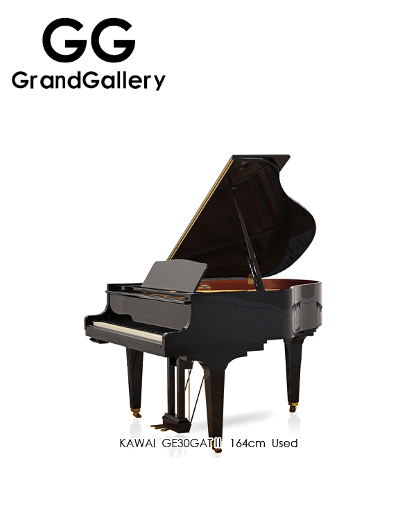 日本原装KAWAI/卡瓦伊GE30GATII黑色三角钢琴性价比高 2007年高端