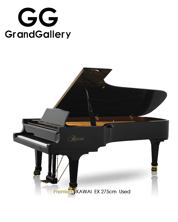 日本原装KAWAI/卡瓦伊 EX黑色三角钢琴性价比高 1996年高端好琴