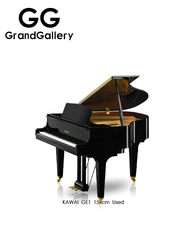 日本原装KAWAI/卡瓦伊 GE1黑色三角钢琴性价比高 1991年高端琴