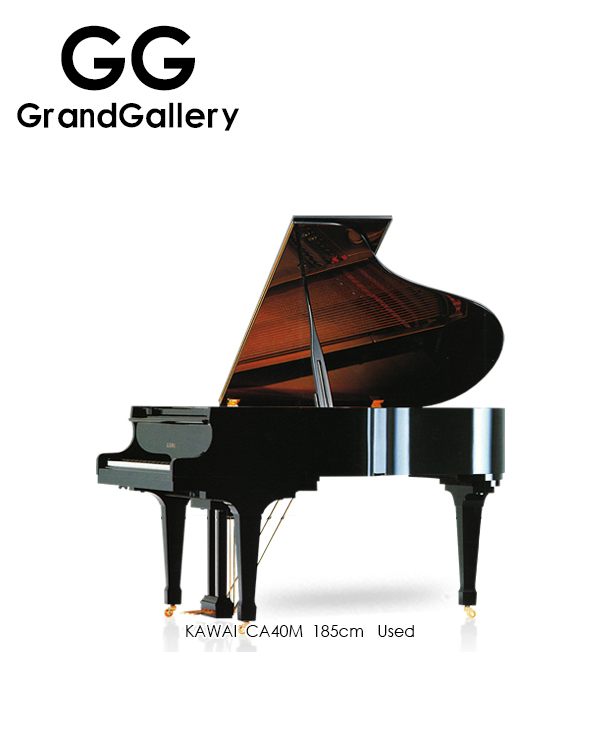 日本原装KAWAI/卡瓦伊 CA40M黑色三角钢琴性价比高 1986年家用琴