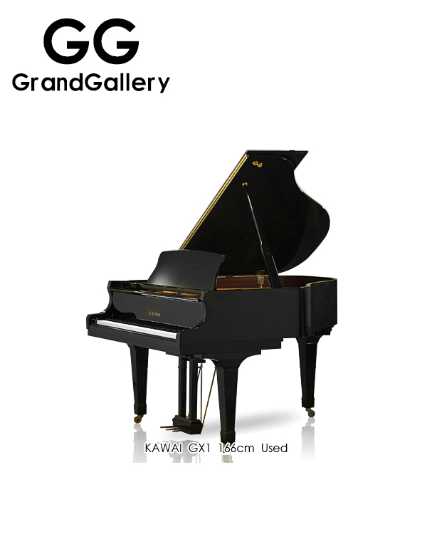 日本进口KAWAI/卡瓦伊 GX1黑色三角钢琴性价比高 2013年买好琴