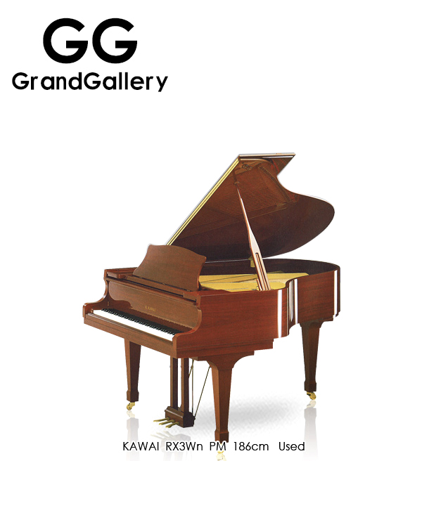 日本进口KAWAI/卡瓦伊RX3WnPM木纹色三角钢琴性价比高1996年钢琴