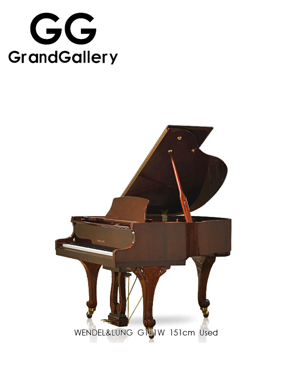 奥地利WENDL＆LUNG/文德隆 G151W木纹色三角钢琴 高档家用练习琴